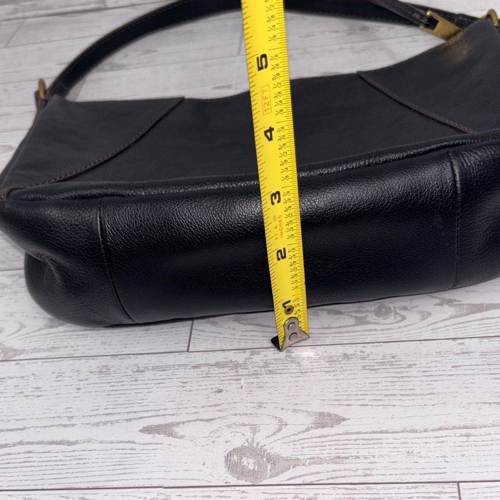 Fossil Black Leather Shoulder Bag - Picture 11 of 11